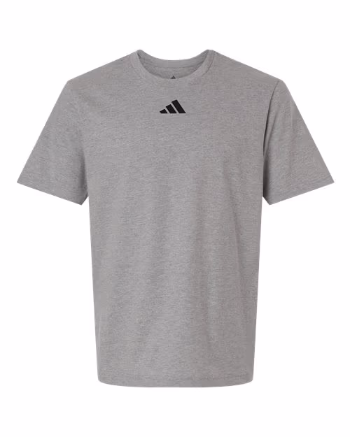 Custom Medium Grey Heather - Adidas Men's Fresh T-Shirt