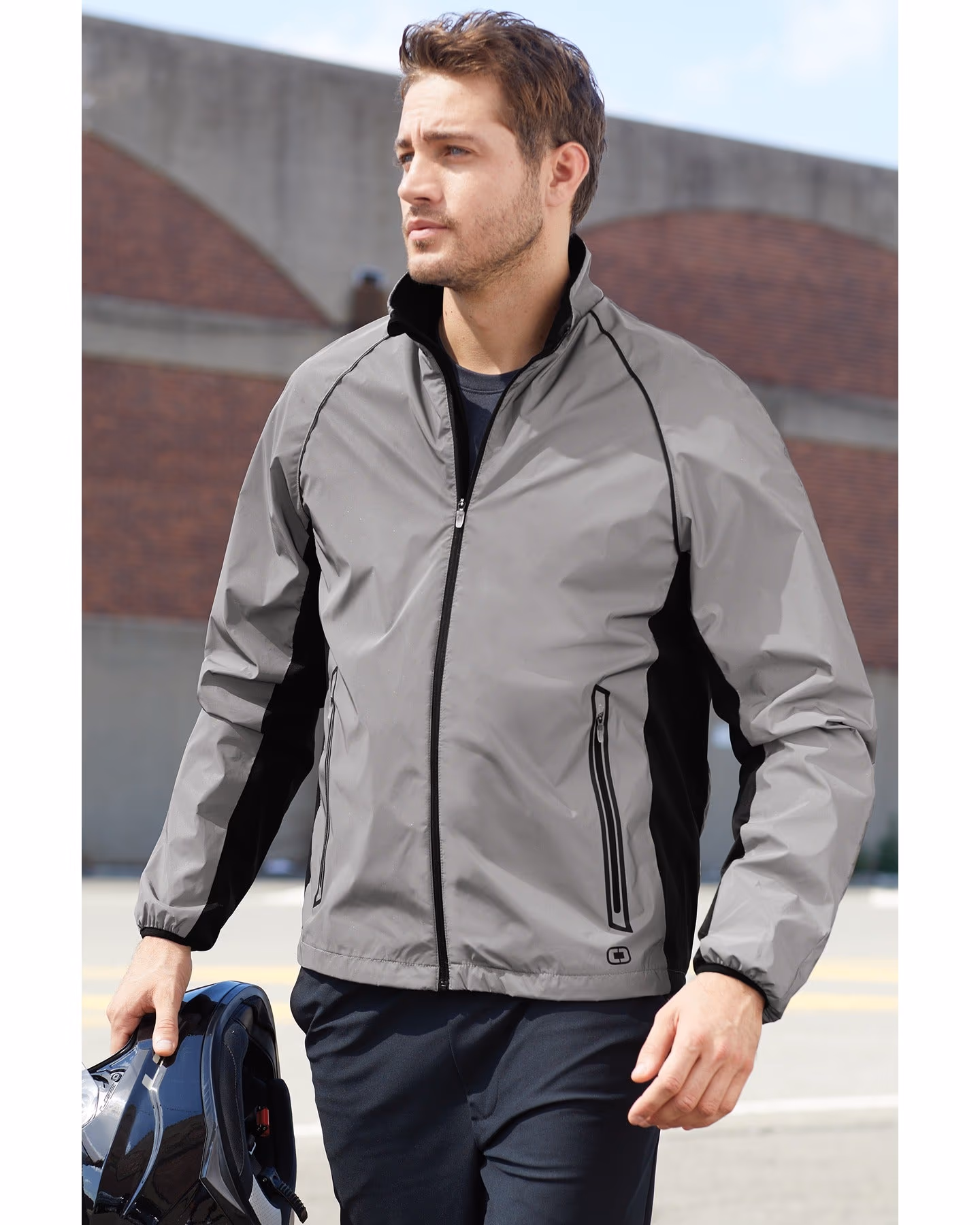 Custom Reflective/ Blacktop - OGIO Flash Jacket