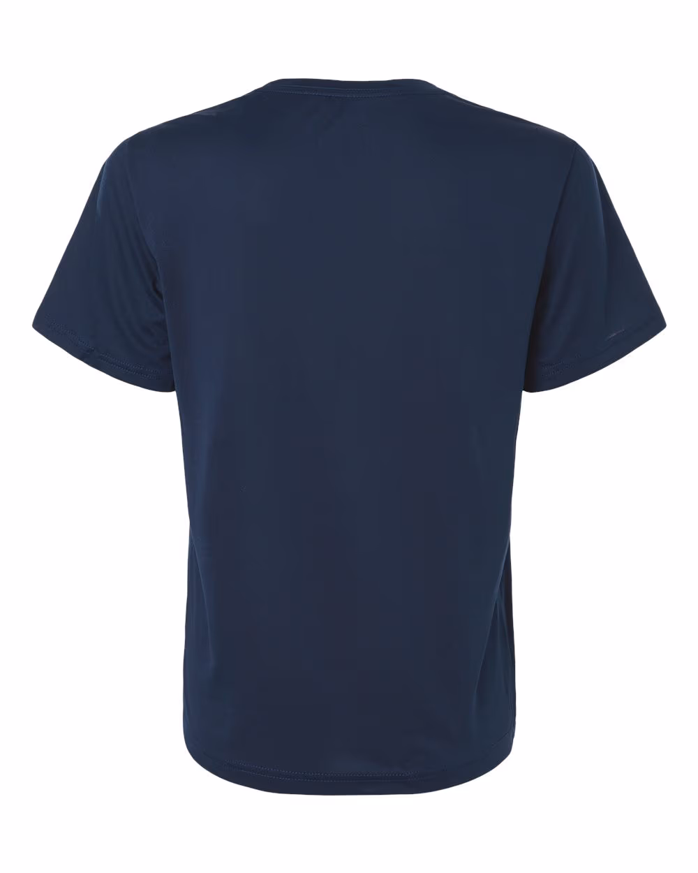 Team Navy Blue/ White - Adidas Women's Pregame T-Shirt - Flat Back