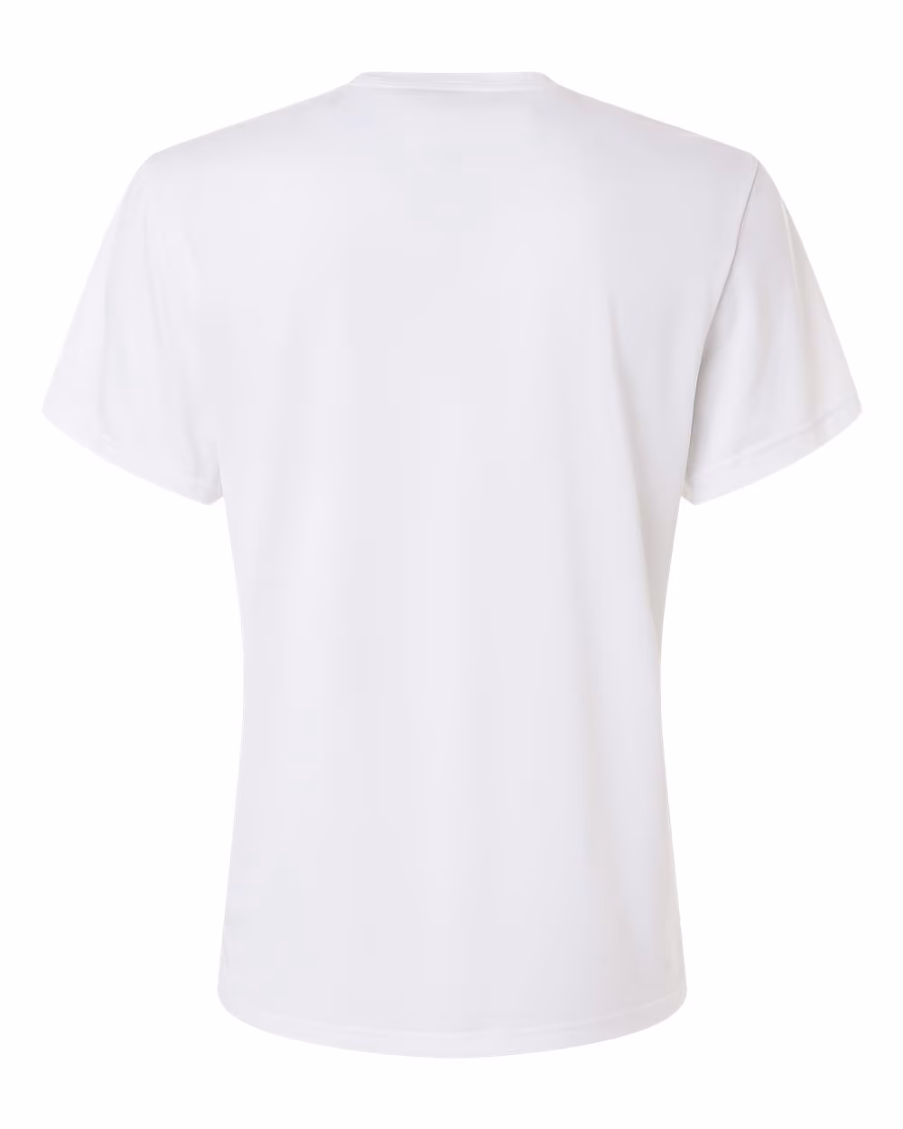 White/ Black - Adidas Women's Pregame T-Shirt - Flat Back