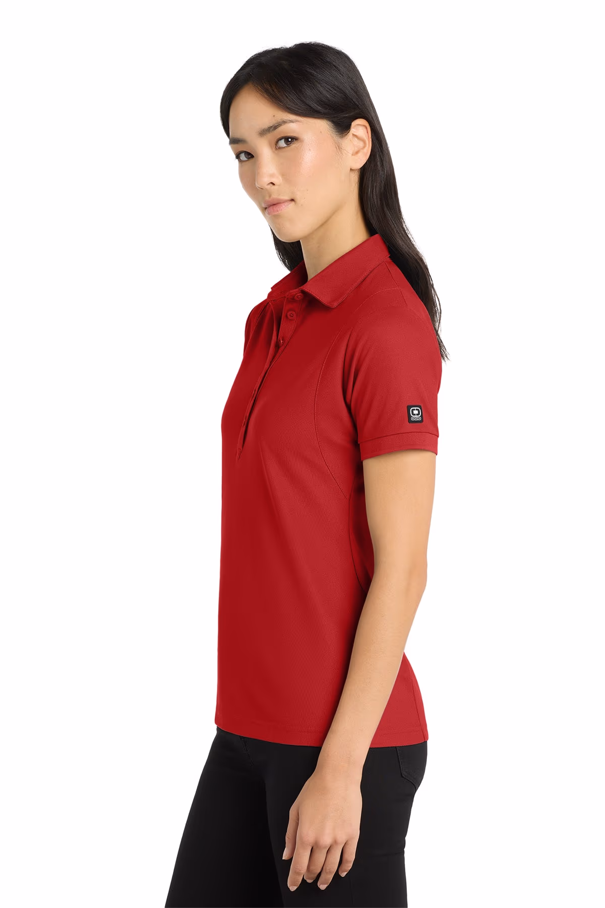 Signal Red - OGIO Jewel Polo