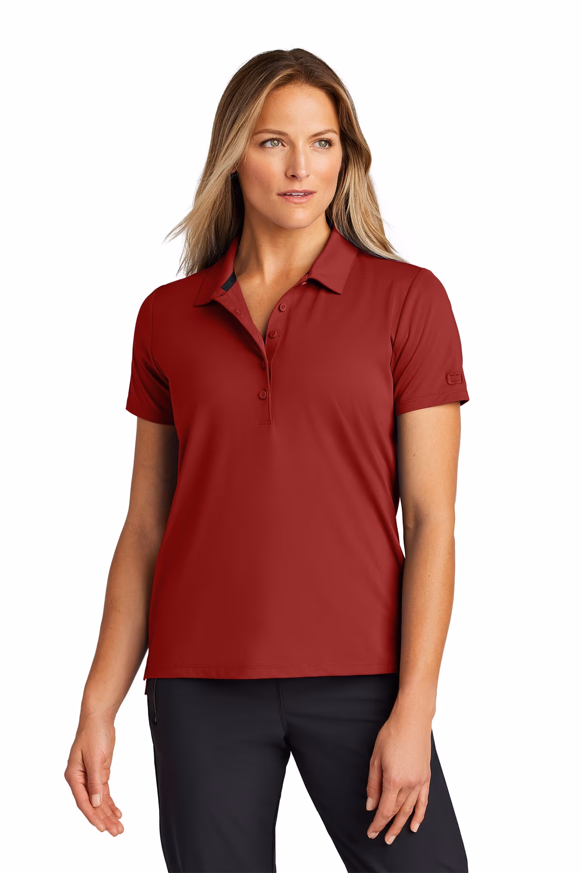 Custom Signal Red - OGIO Women's Regain Polo