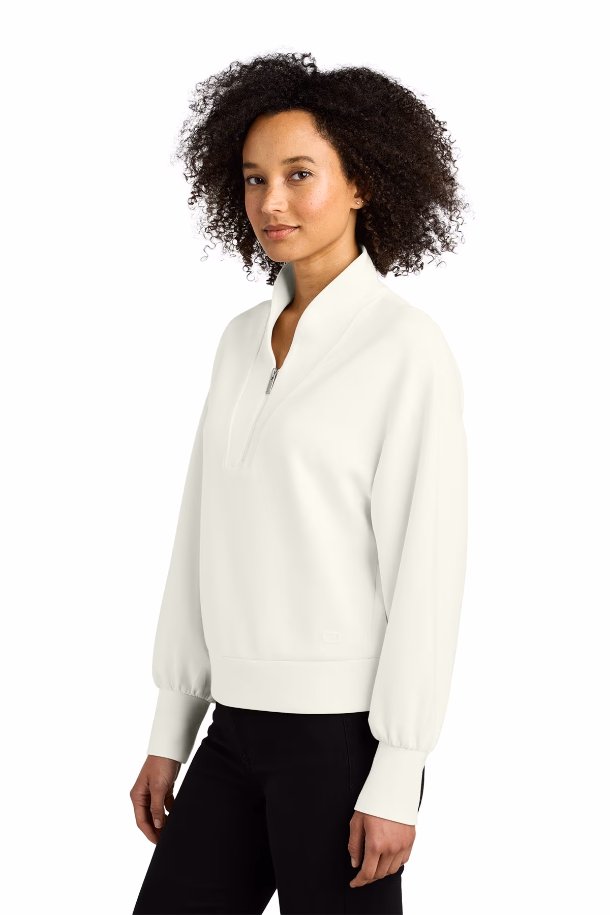 Custom Opal White - OGIO Women’s Transcend 1/4-Zip