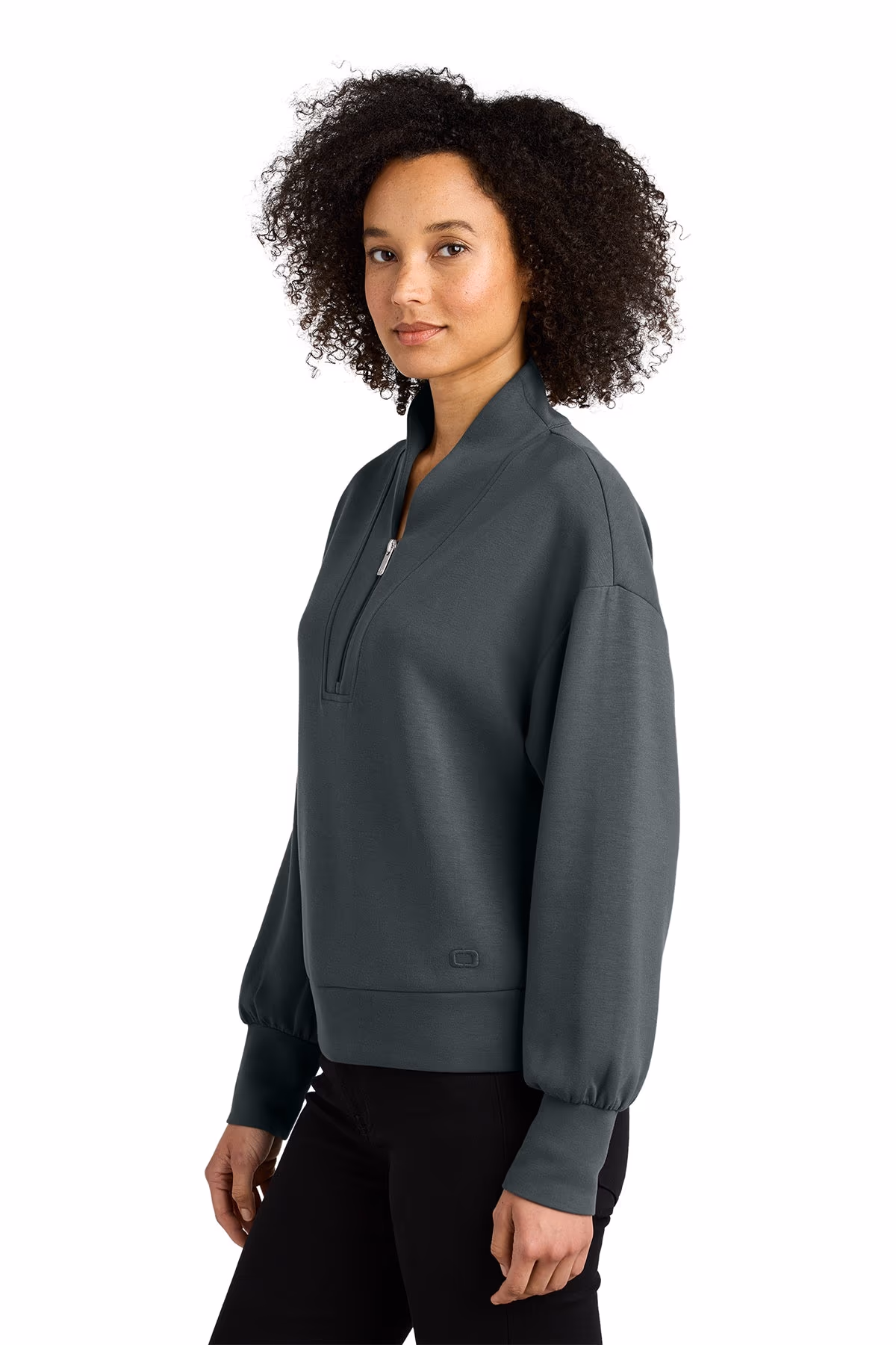 Tarmac Grey - OGIO Women’s Transcend 1/4-Zip
