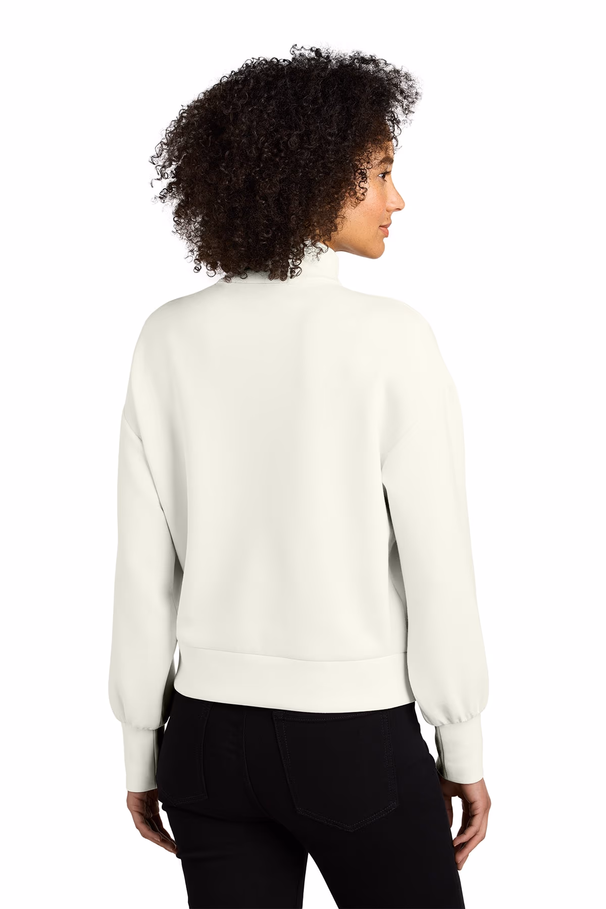 Opal White - OGIO Women’s Transcend 1/4-Zip