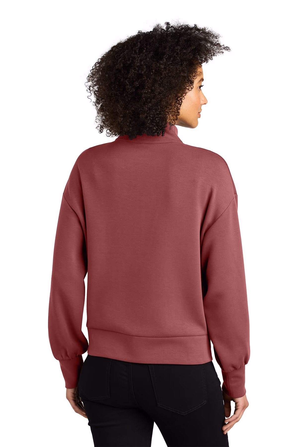 Soft Ruby - OGIO Women’s Transcend 1/4-Zip