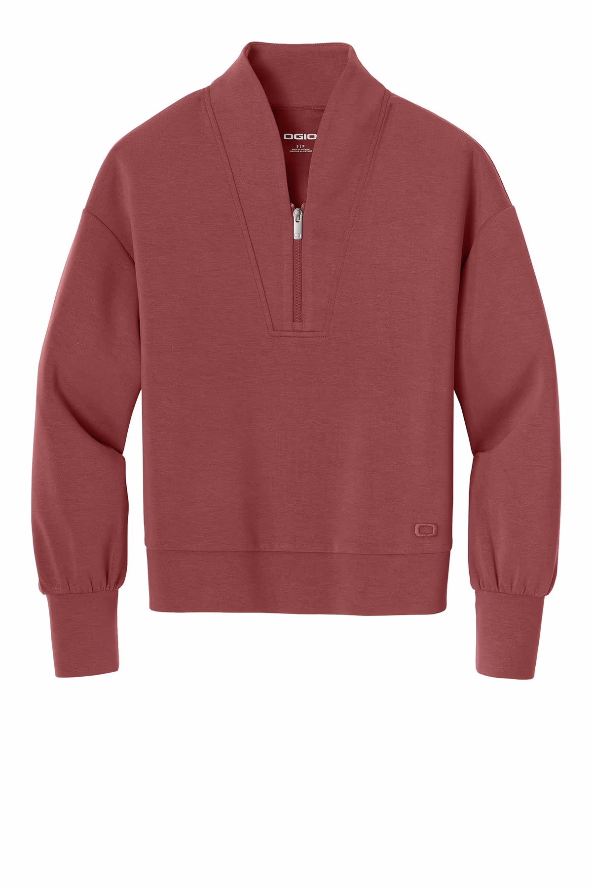 Soft Ruby - OGIO Women’s Transcend 1/4-Zip