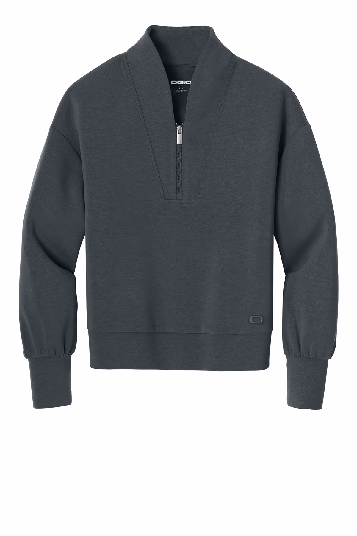 Tarmac Grey - OGIO Women’s Transcend 1/4-Zip