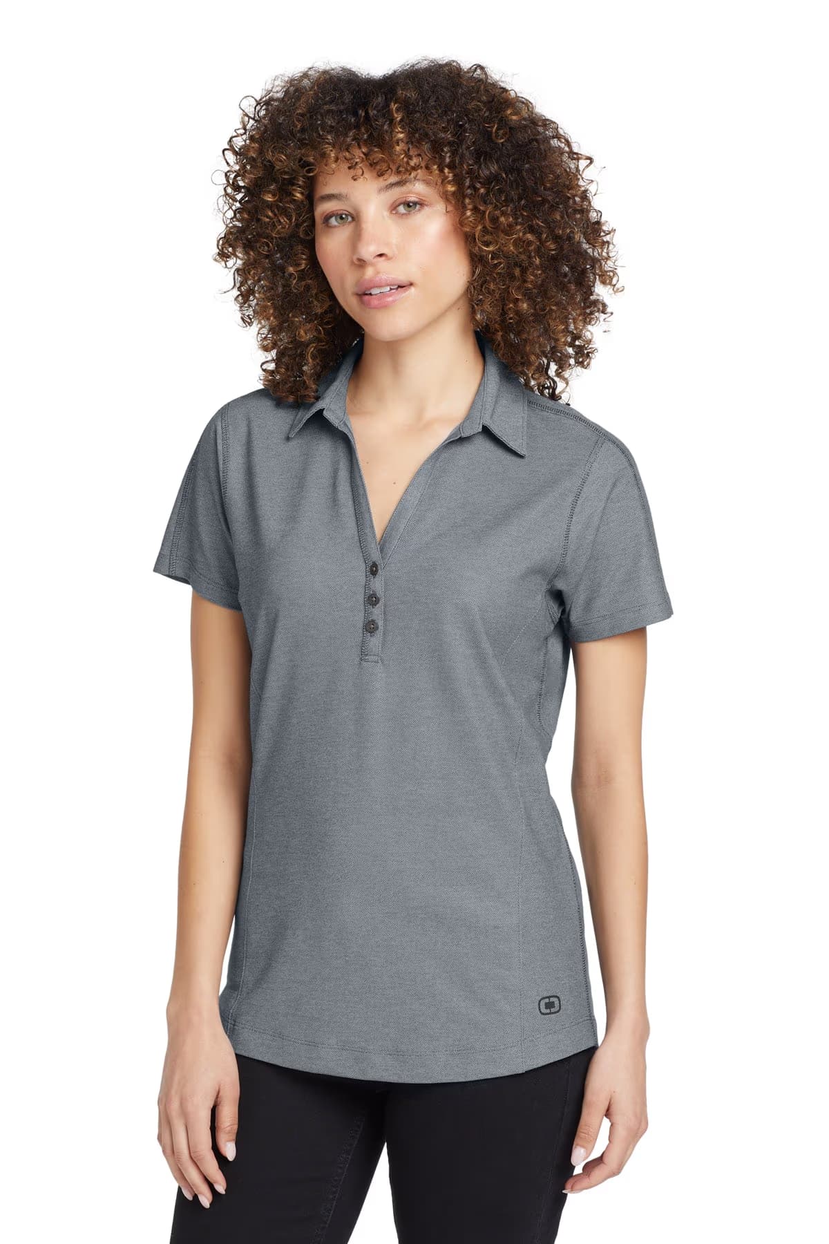 Petrol Grey - OGIO Women's Onyx Polo