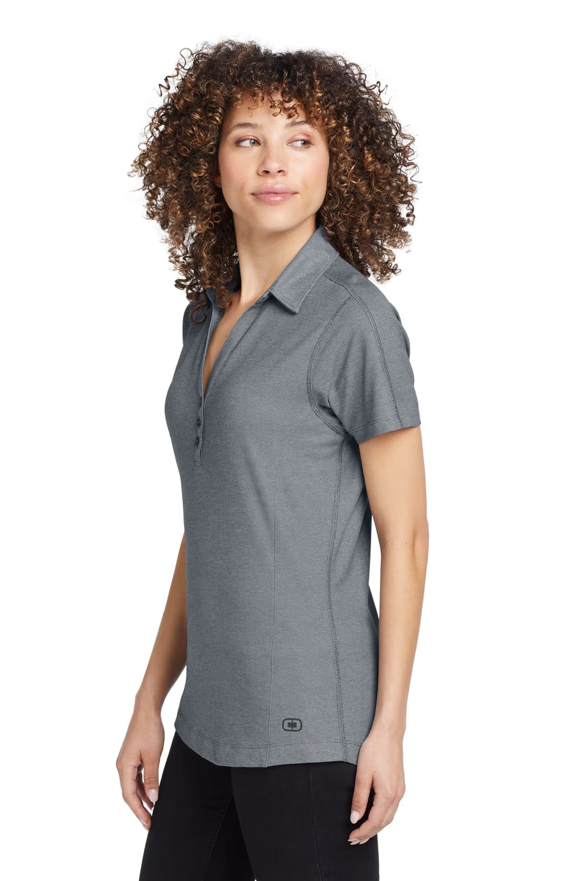 Petrol Grey - OGIO Women's Onyx Polo