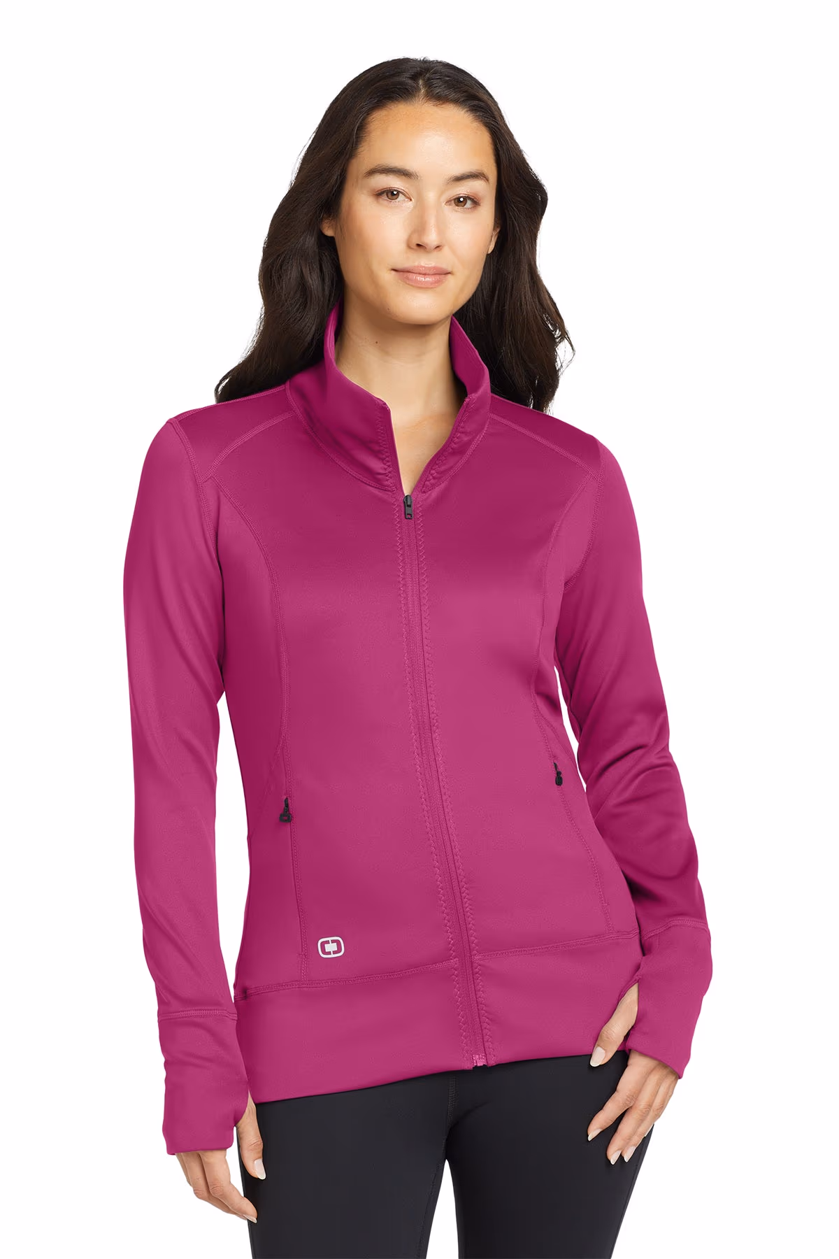 Custom Flush Pink - OGIO Women's Fulcrum Full-Zip