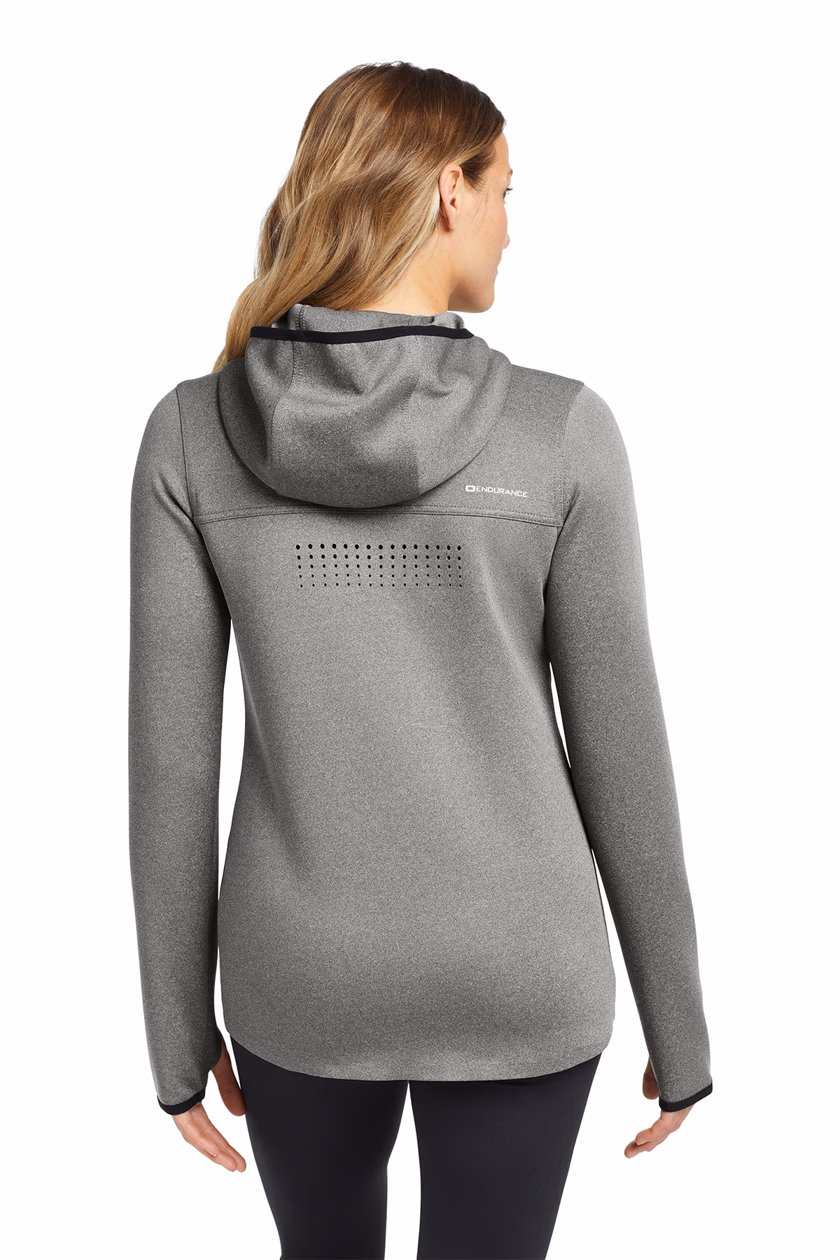 Custom Heather Grey - OGIO Women's Stealth Full-Zip Jacket