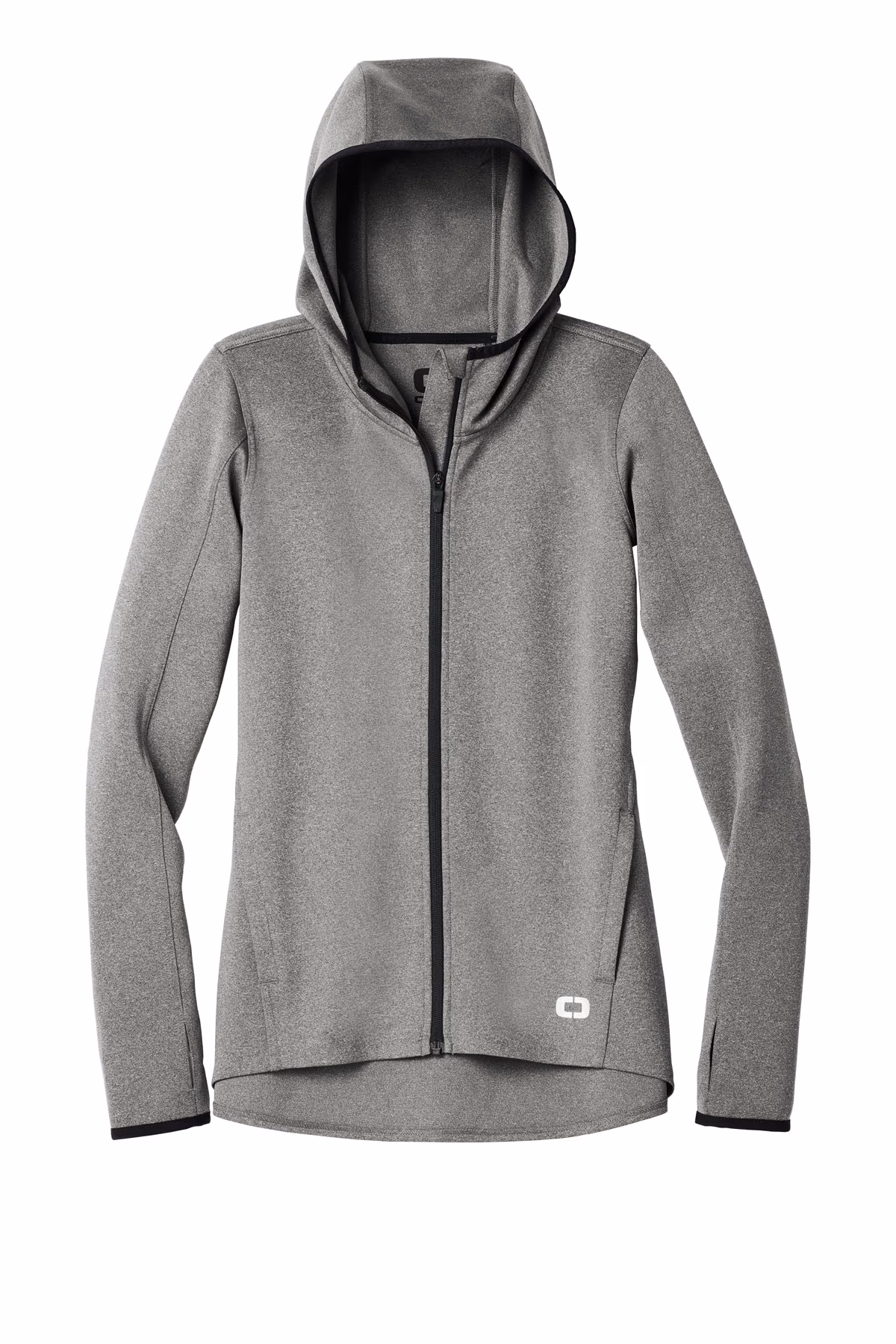 Custom Heather Grey - OGIO Women's Stealth Full-Zip Jacket