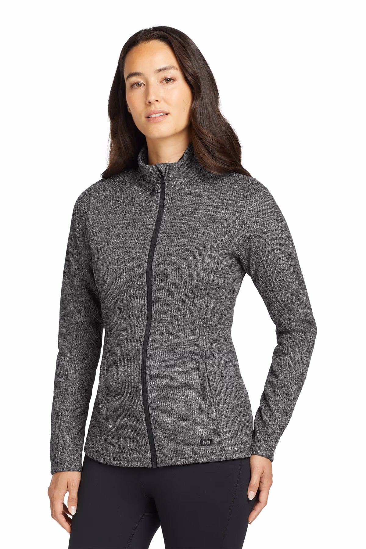 Custom Diesel Grey Heather - OGIO Women's Grit Fleece Jacket