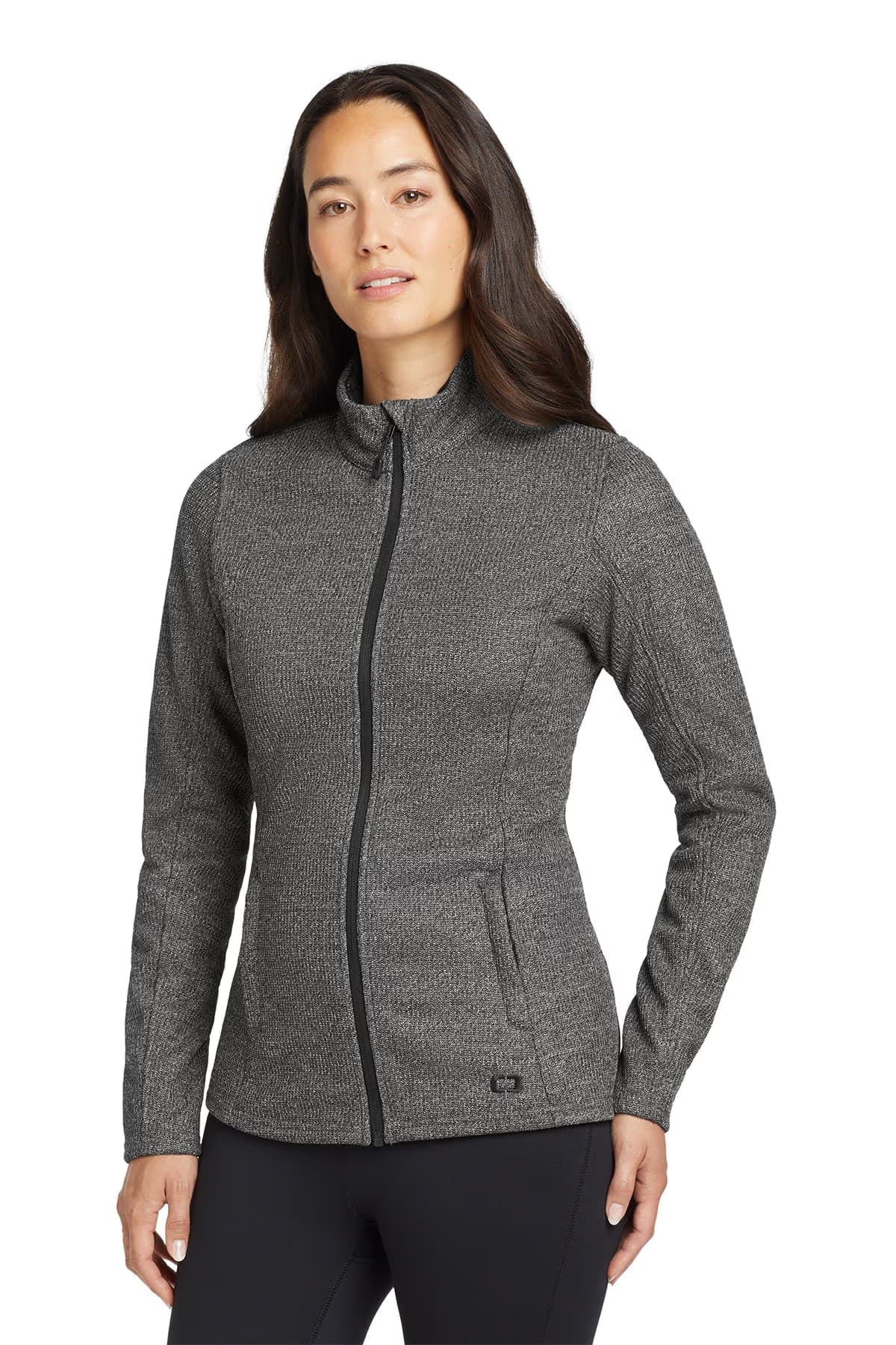 Diesel Grey Heather - OGIO Women's Grit Fleece Jacket