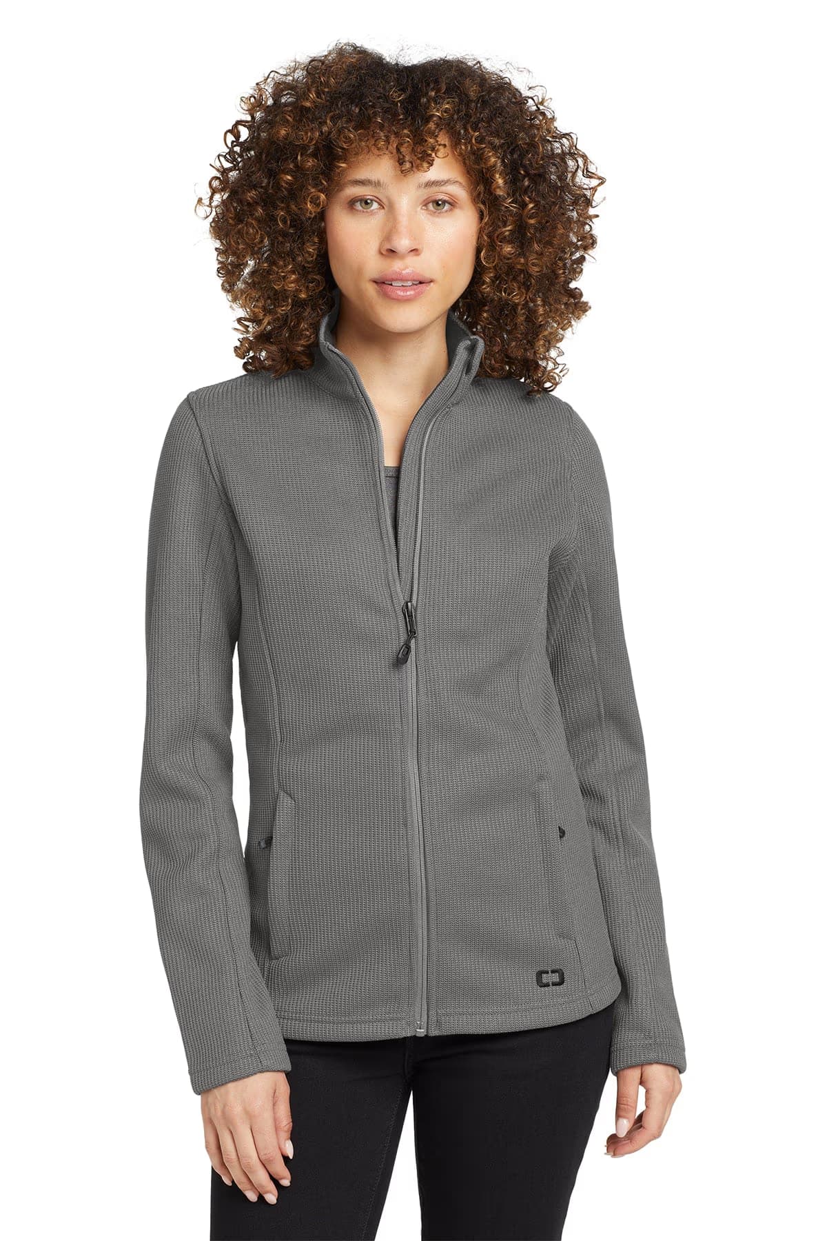Gear Grey - OGIO Women's Grit Fleece Jacket