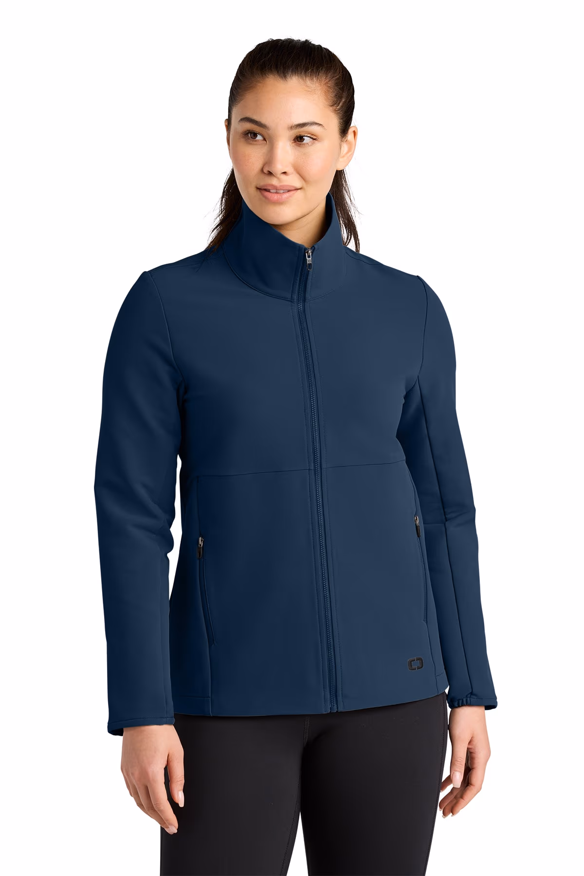 Custom River Blue Navy - OGIO Women’s Kinetic Soft Shell
