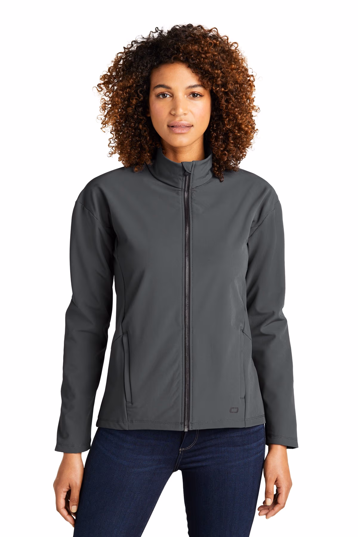 Custom Diesel Grey - OGIO Women's Commuter Full-Zip Soft Shell