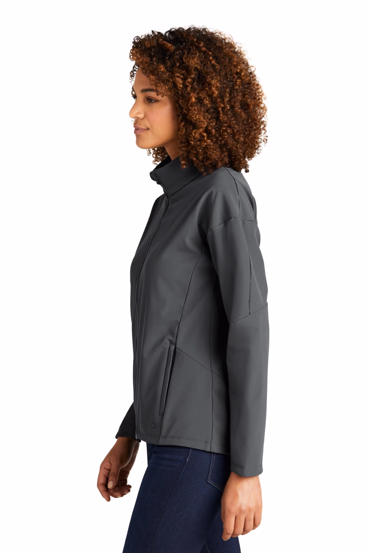 Custom Diesel Grey - OGIO Women's Commuter Full-Zip Soft Shell