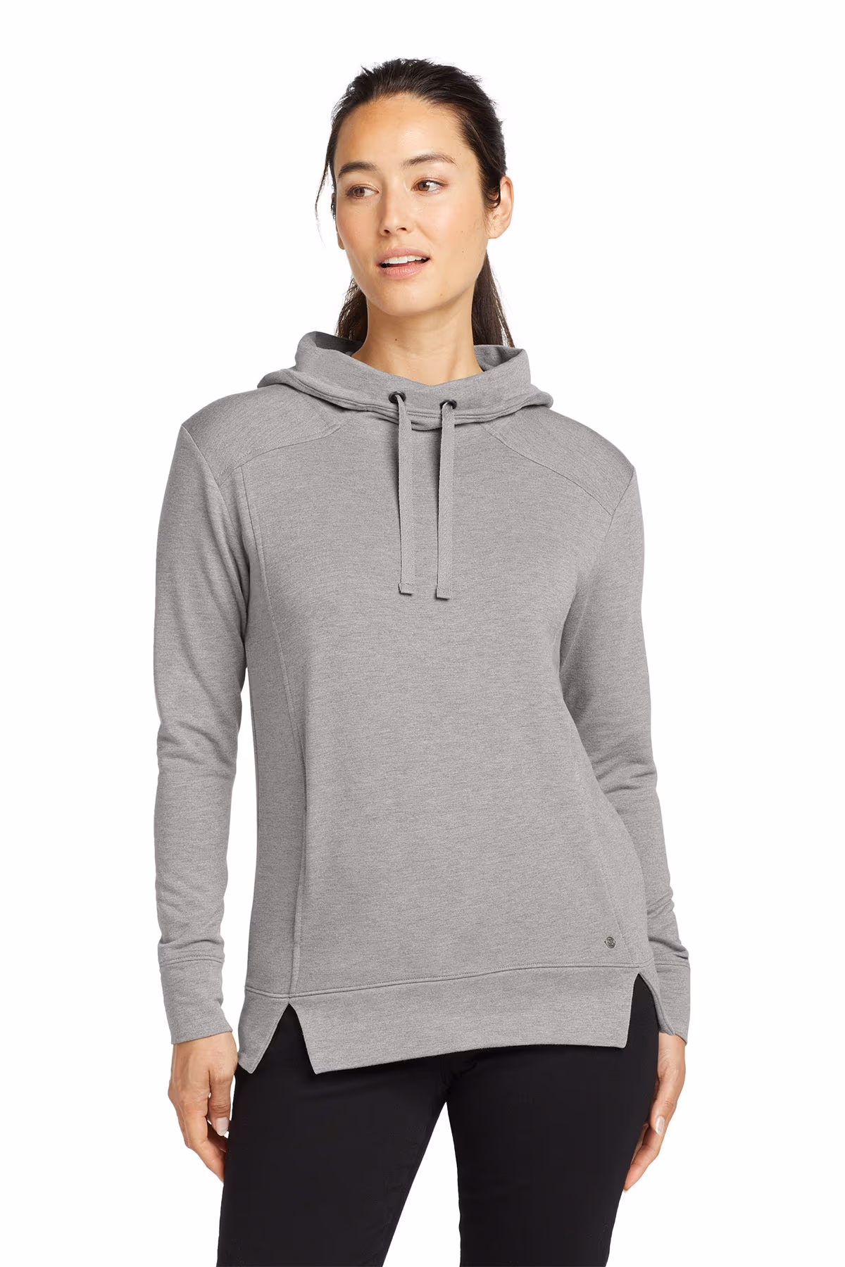 Custom Petrol Grey Heather - OGIO Women's Luuma Pullover Fleece Hoodie