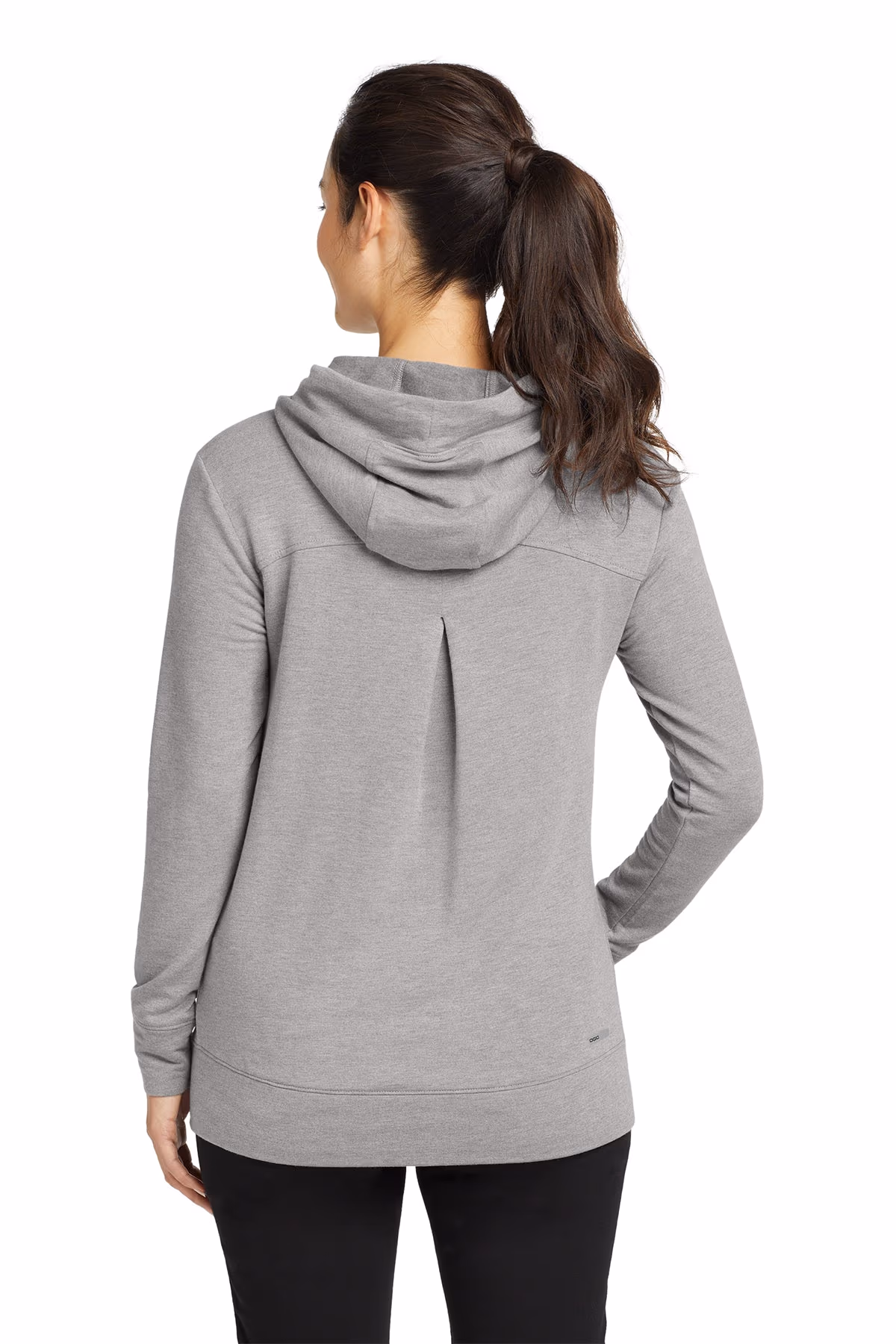 Petrol Grey Heather - OGIO Women's Luuma Pullover Fleece Hoodie
