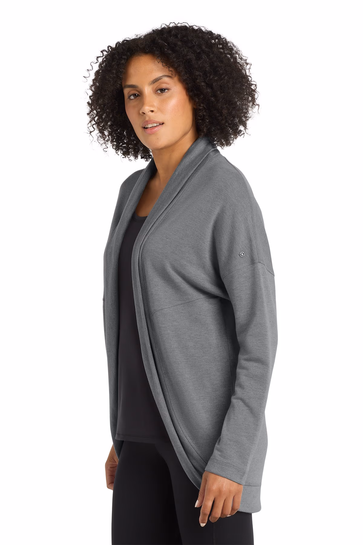 Custom Petrol Grey Heather - OGIO Women's Luuma Cocoon Fleece