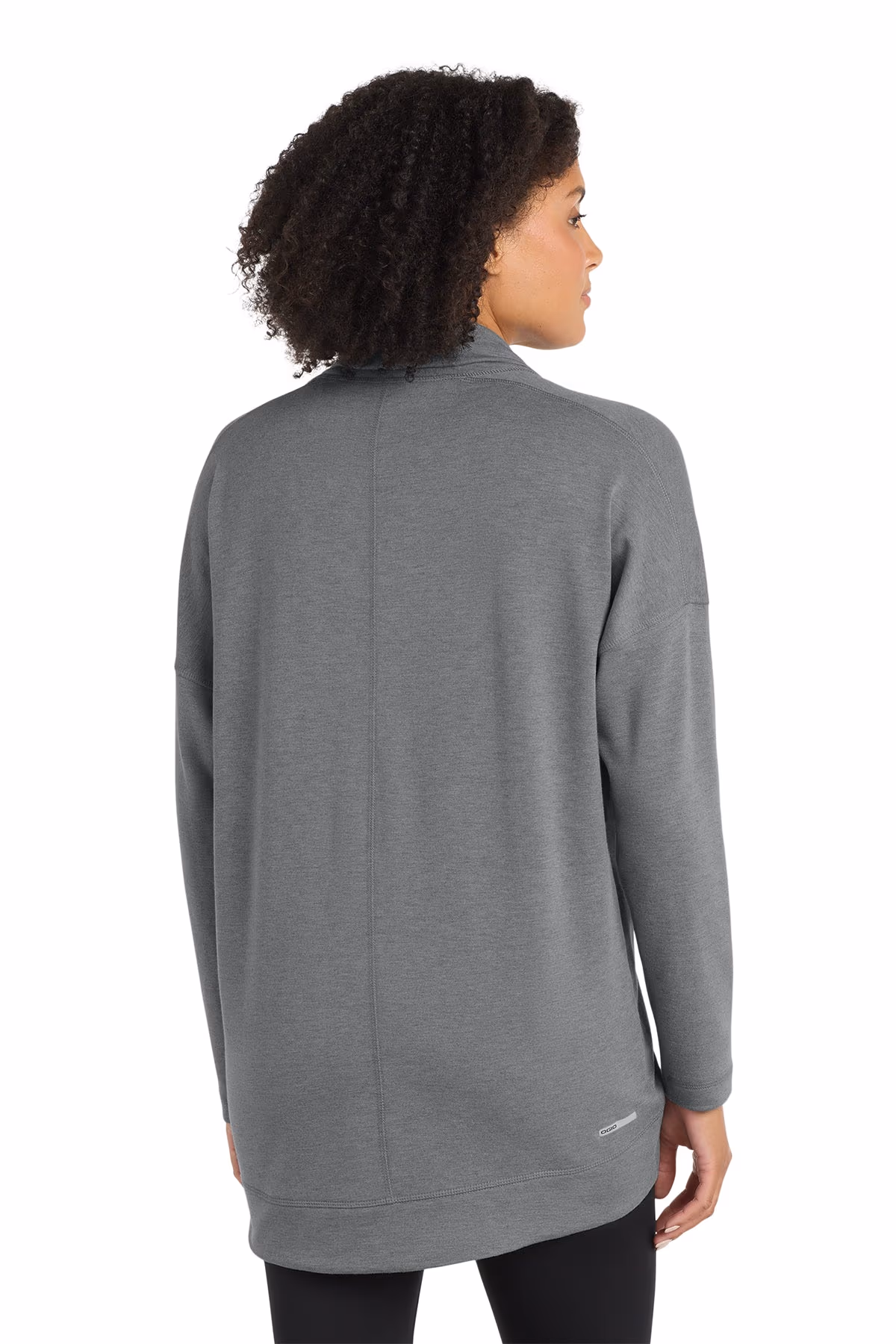 Petrol Grey Heather - OGIO Women's Luuma Cocoon Fleece