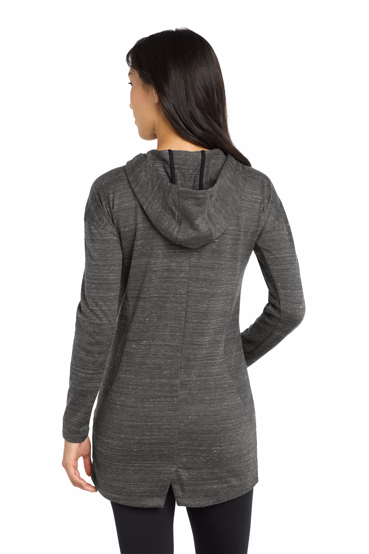 Custom Tarmac Grey Heather - OGIO Women's Flux Full-Zip Hoodie