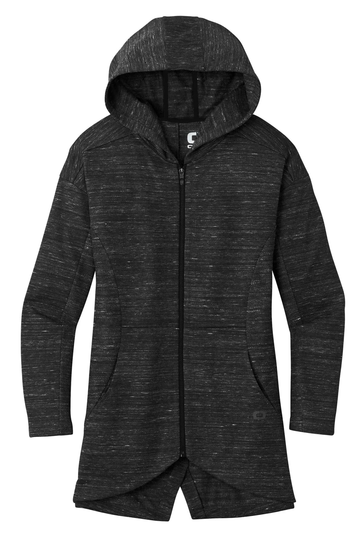 Blacktop Heather - OGIO Women's Flux Full-Zip Hoodie