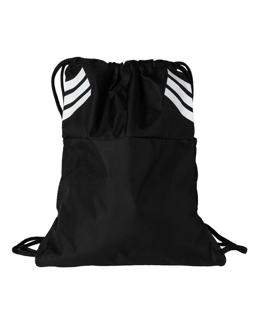 Black - Adidas Stadium Sackpack - Flat Back
