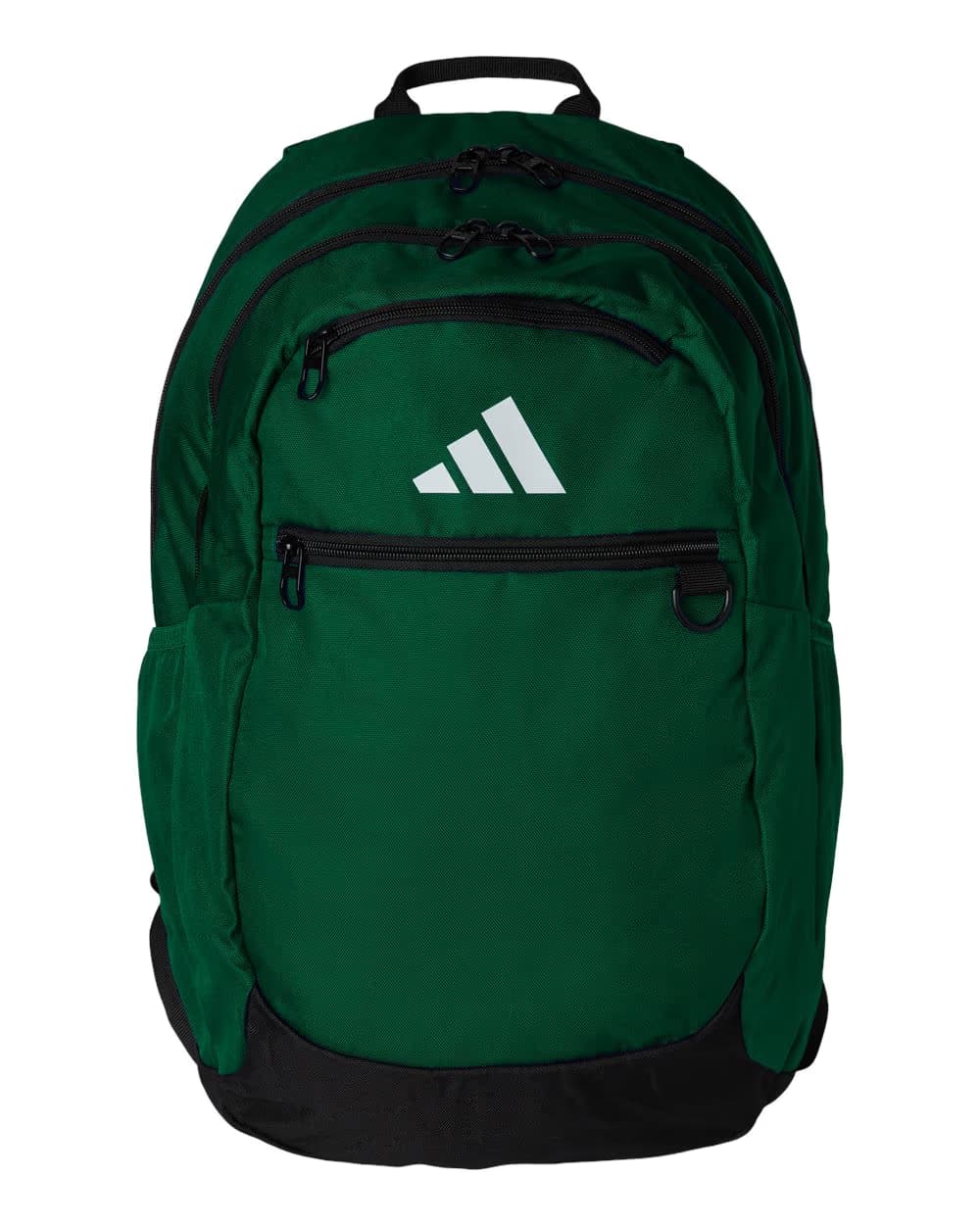 Team Dark Green - Adidas Striker 3 Backpack - Flat Front