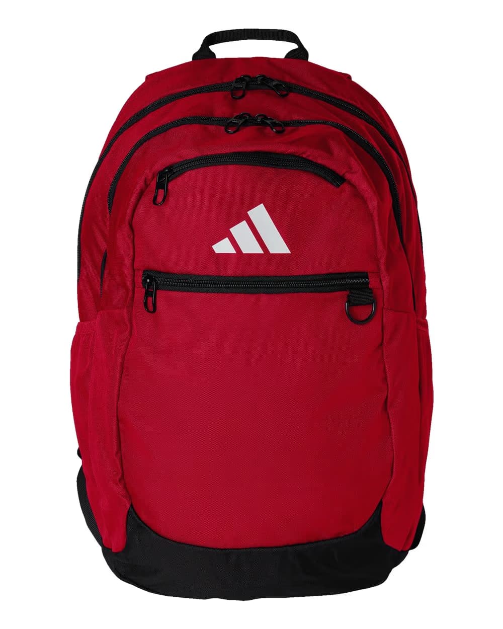 Team Power Red - Adidas Striker 3 Backpack - Flat Front