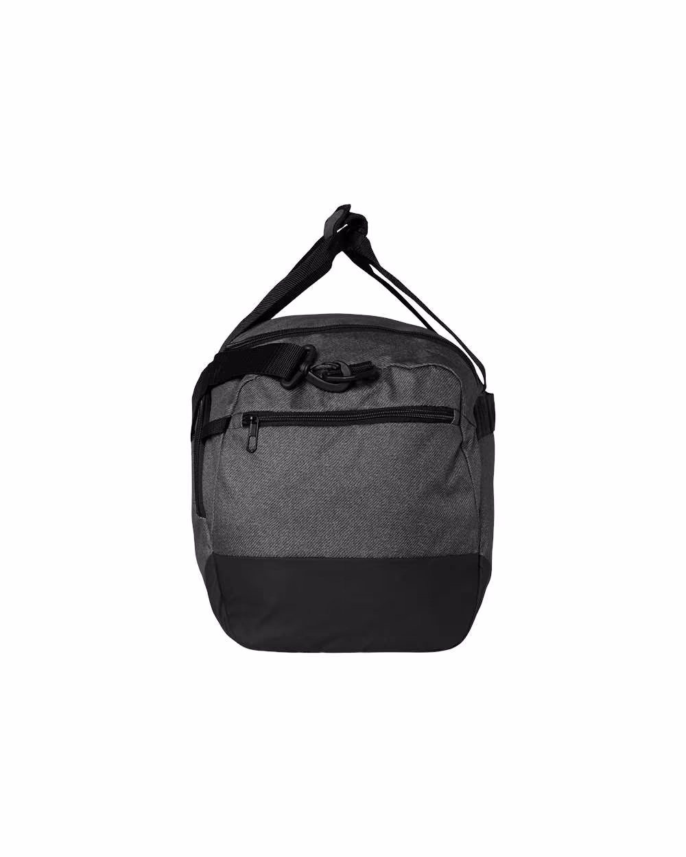 AB603 Twill Onix Grey/ Black Small - Adidas Defender 5 Duffel Bag - Flat Detail
