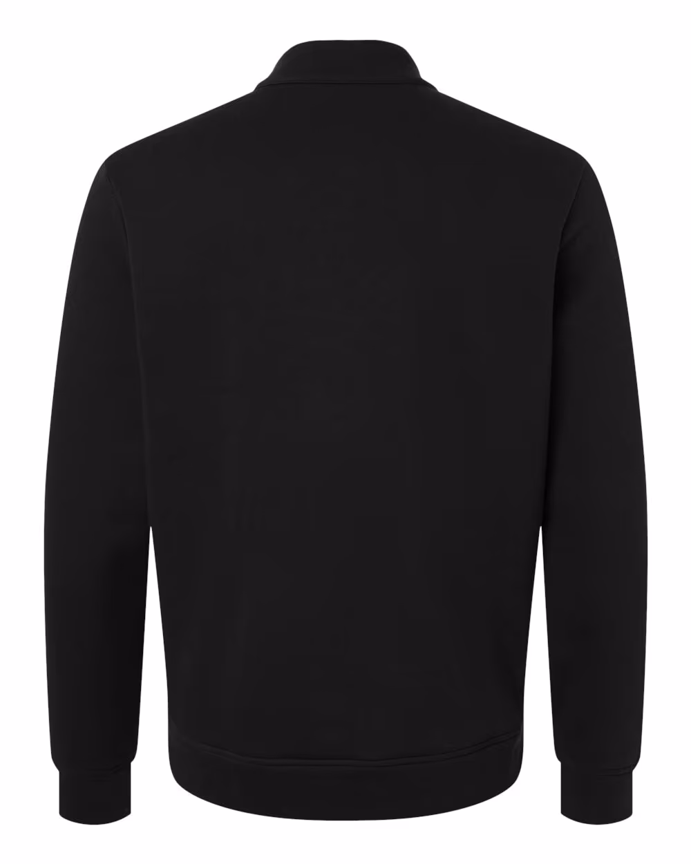 Custom Adidas Men's Elevated Fleece Quarter-Zip Pullover - Black