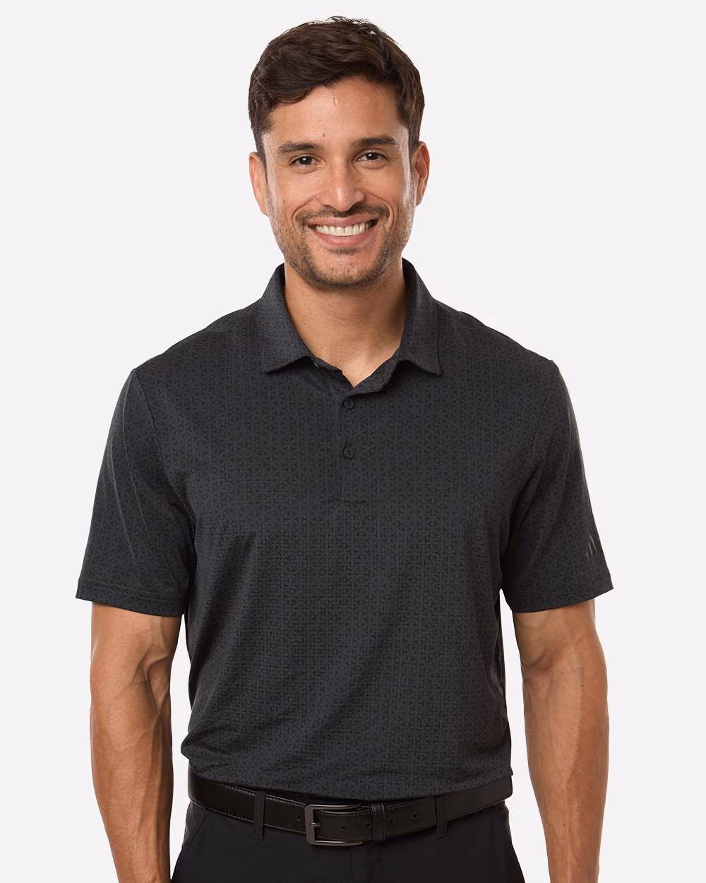 Custom Executive Gift Set - Adidas Men's Ultimate365 Mesh Tango Print Climacool Polo