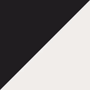 Black/ White diagonal swatch