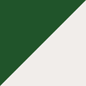 Dark Green/ White diagonal swatch