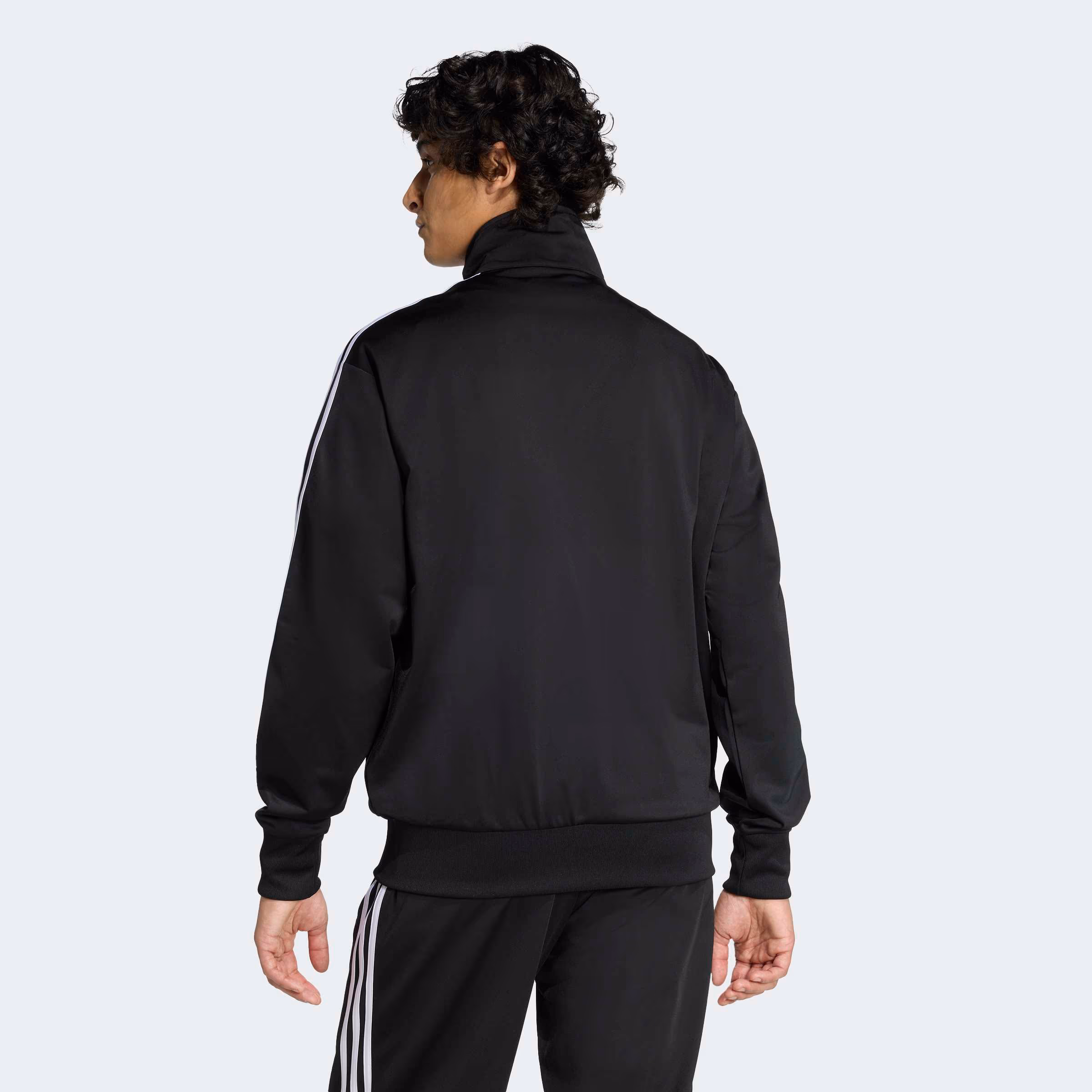 Custom Adidas Men’s Firebird Track Jacket - Black - View 3