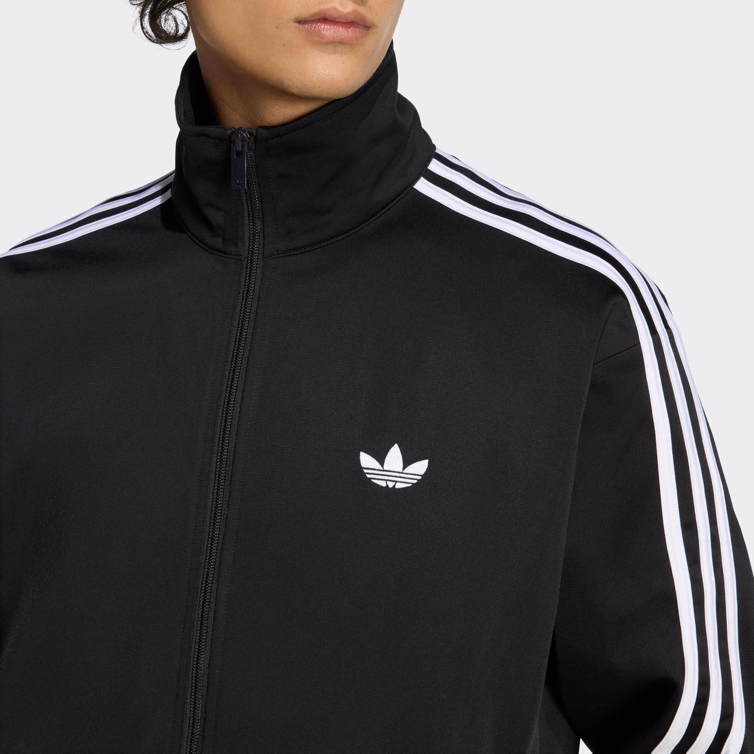 Custom Adidas Men’s Firebird Track Jacket - Black - View 5
