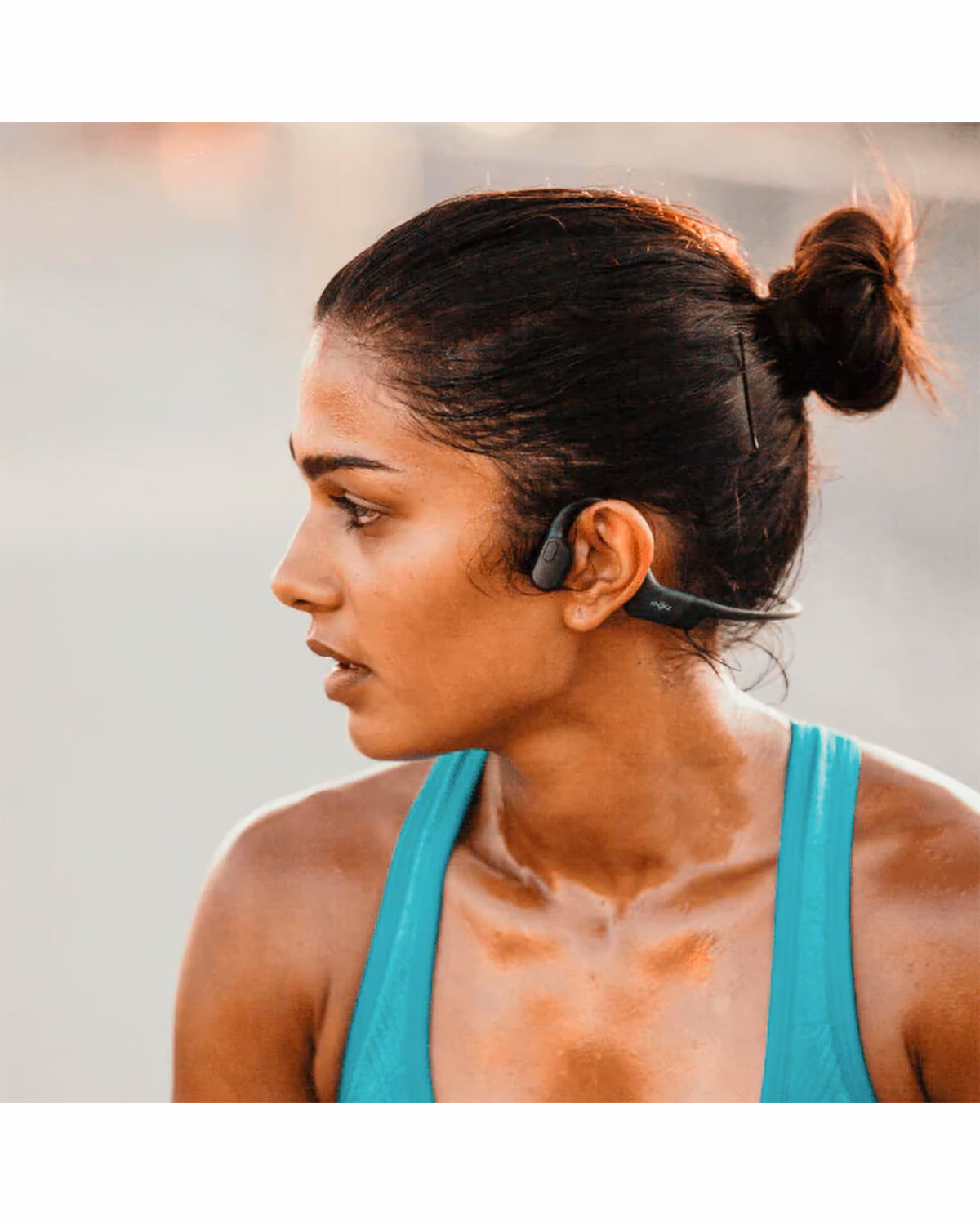 Shokz OpenRun Headphones with Logo