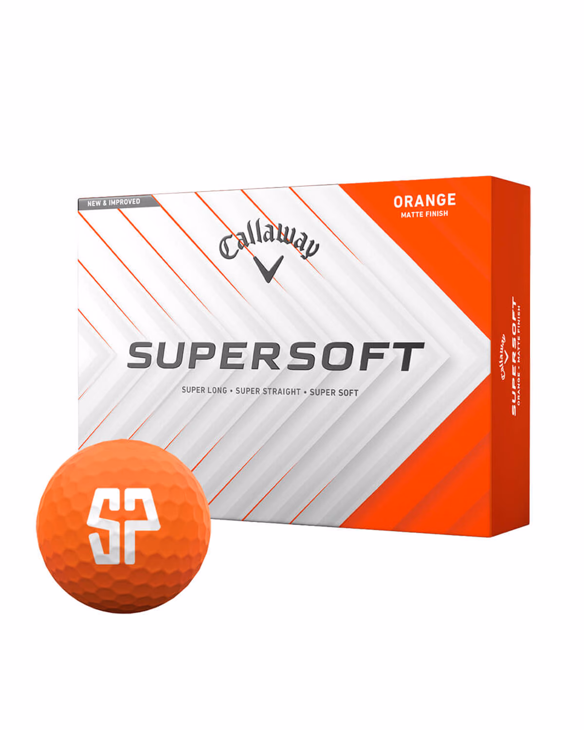 Callaway Supersoft Golf Balls with Logo (Multicolor)
