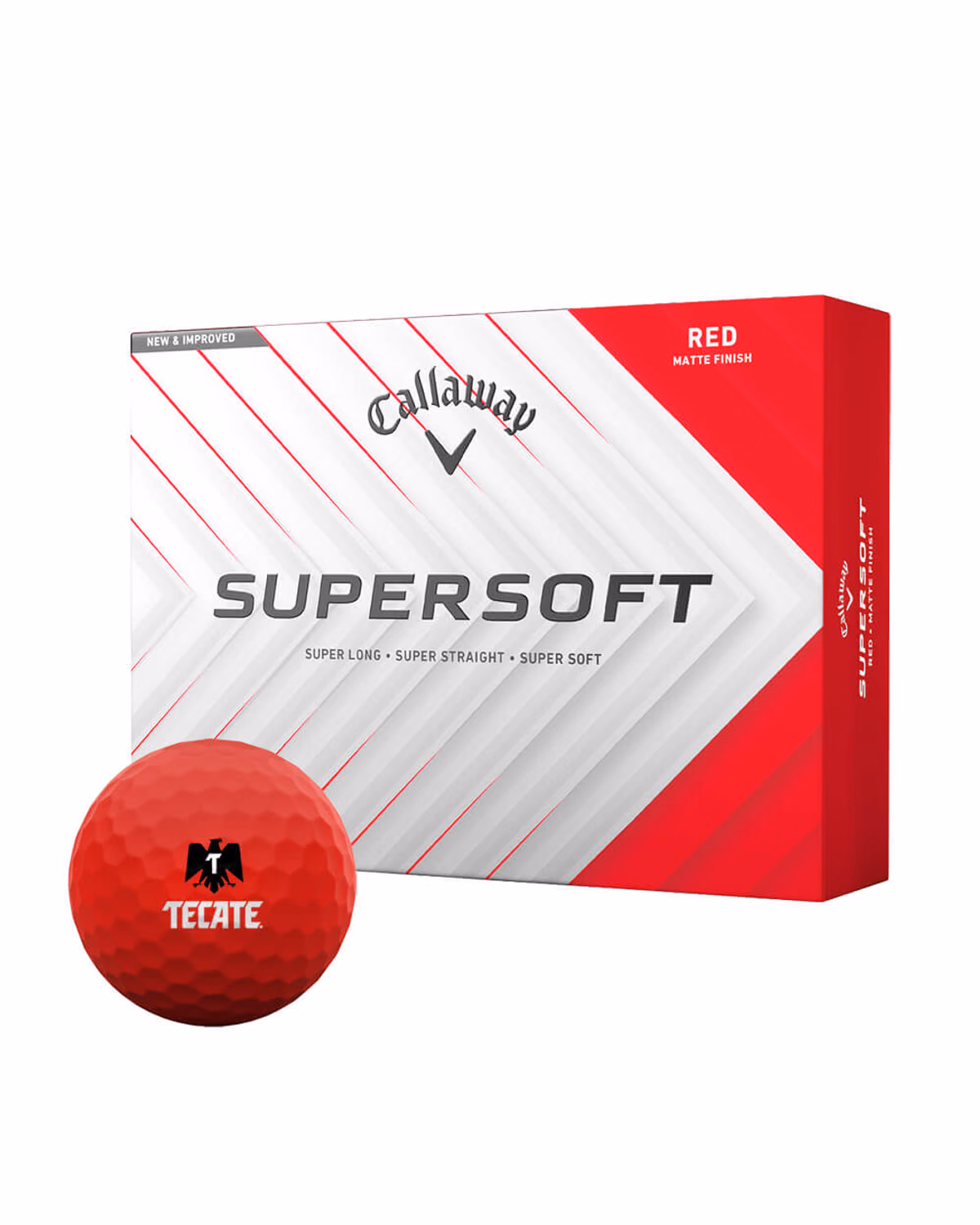 Callaway Supersoft Golf Balls with Logo (Multicolor)