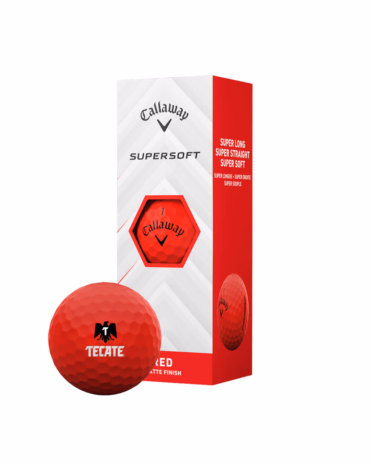 Callaway Supersoft Golf Ball Sleeve with Logo (Multicolor)