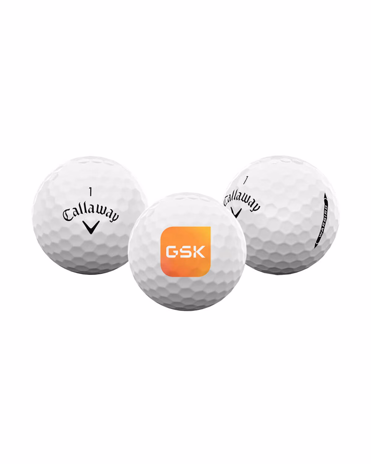 Callaway Warbird Golf Balls with Logo