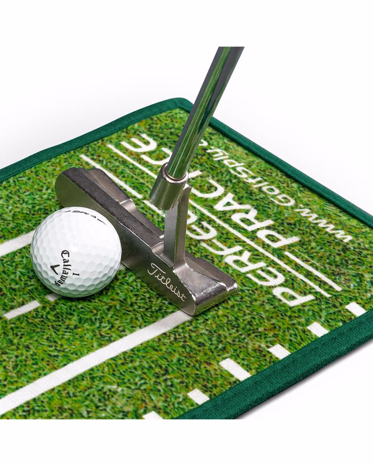 Perfect Practice Putting Mat Compact 8 FT with Logo