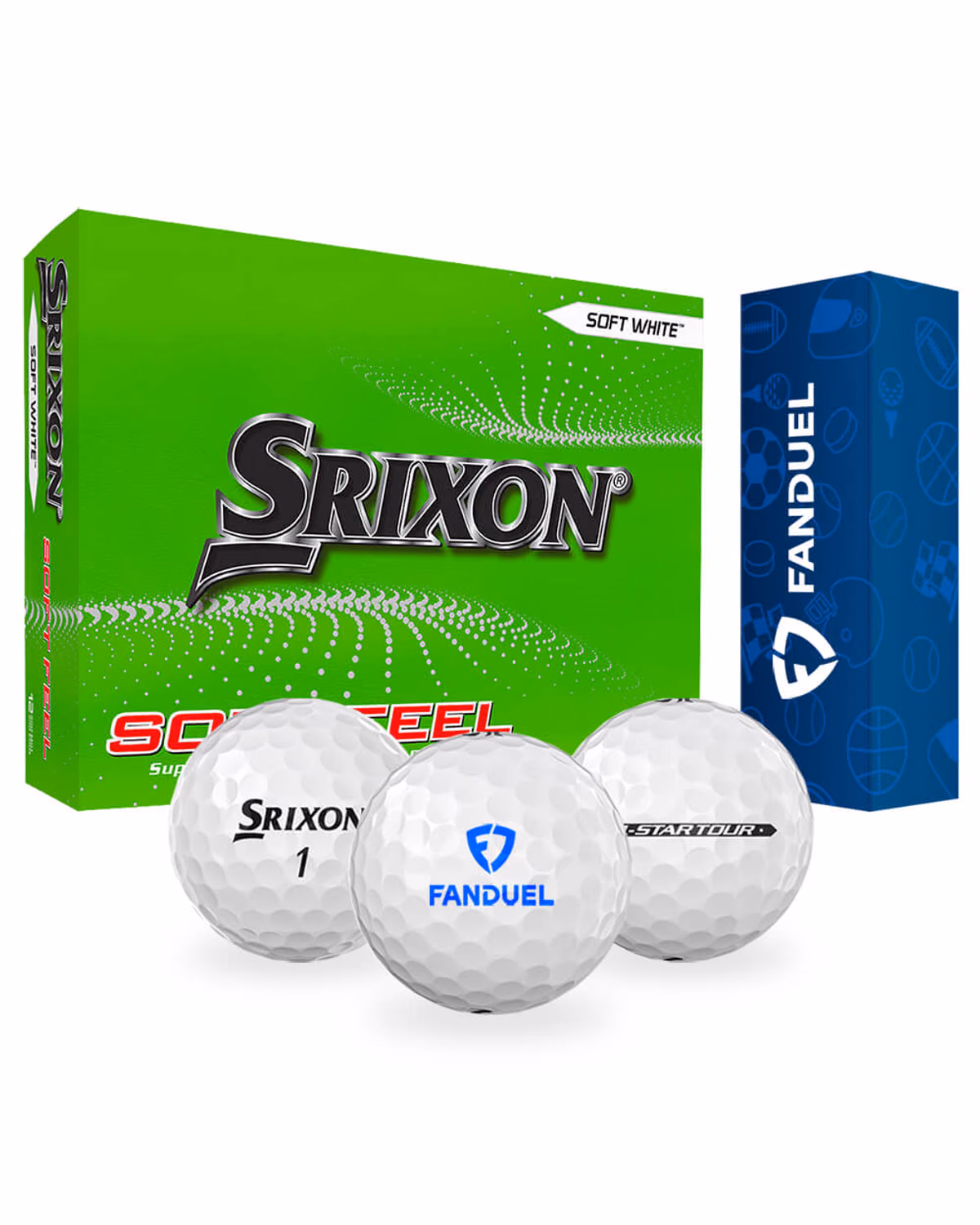 Srixon Soft Feel Golf Balls with Logo