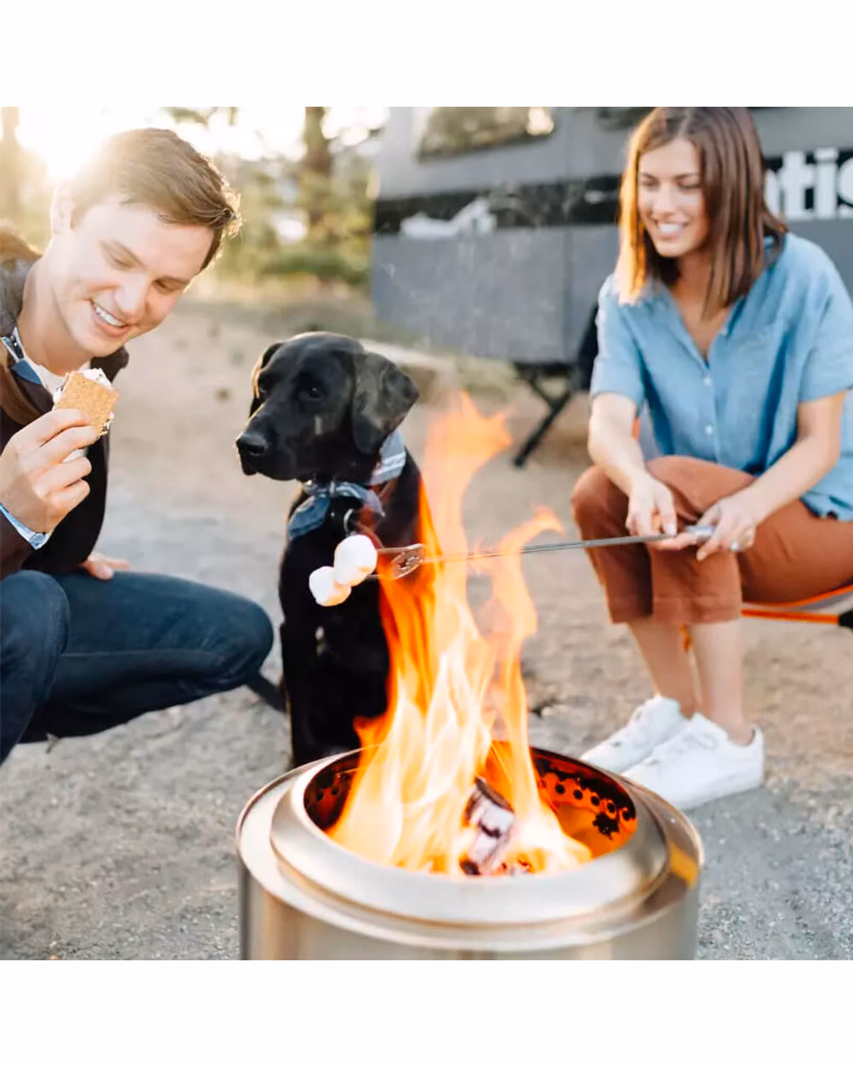 Solo Stove Ranger 2.0+ Fire Pit with Logo
