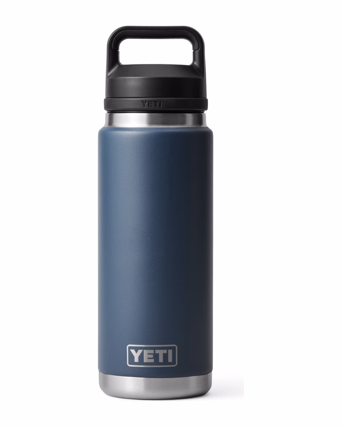 Yeti Rambler 26oz Water Bottle, Laser Engraved - Navy
