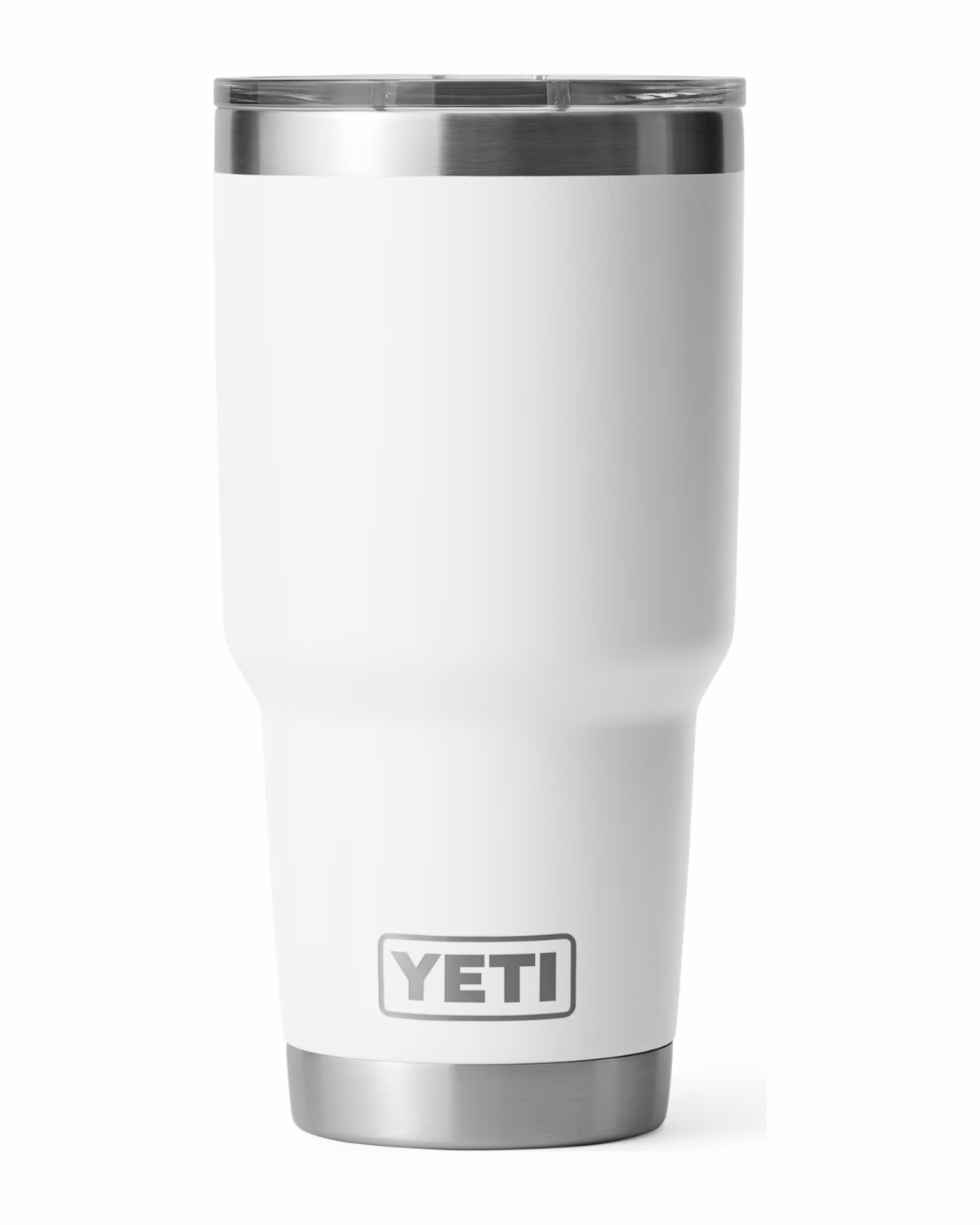 Yeti Rambler 30oz Tumbler, Laser Engraved - White
