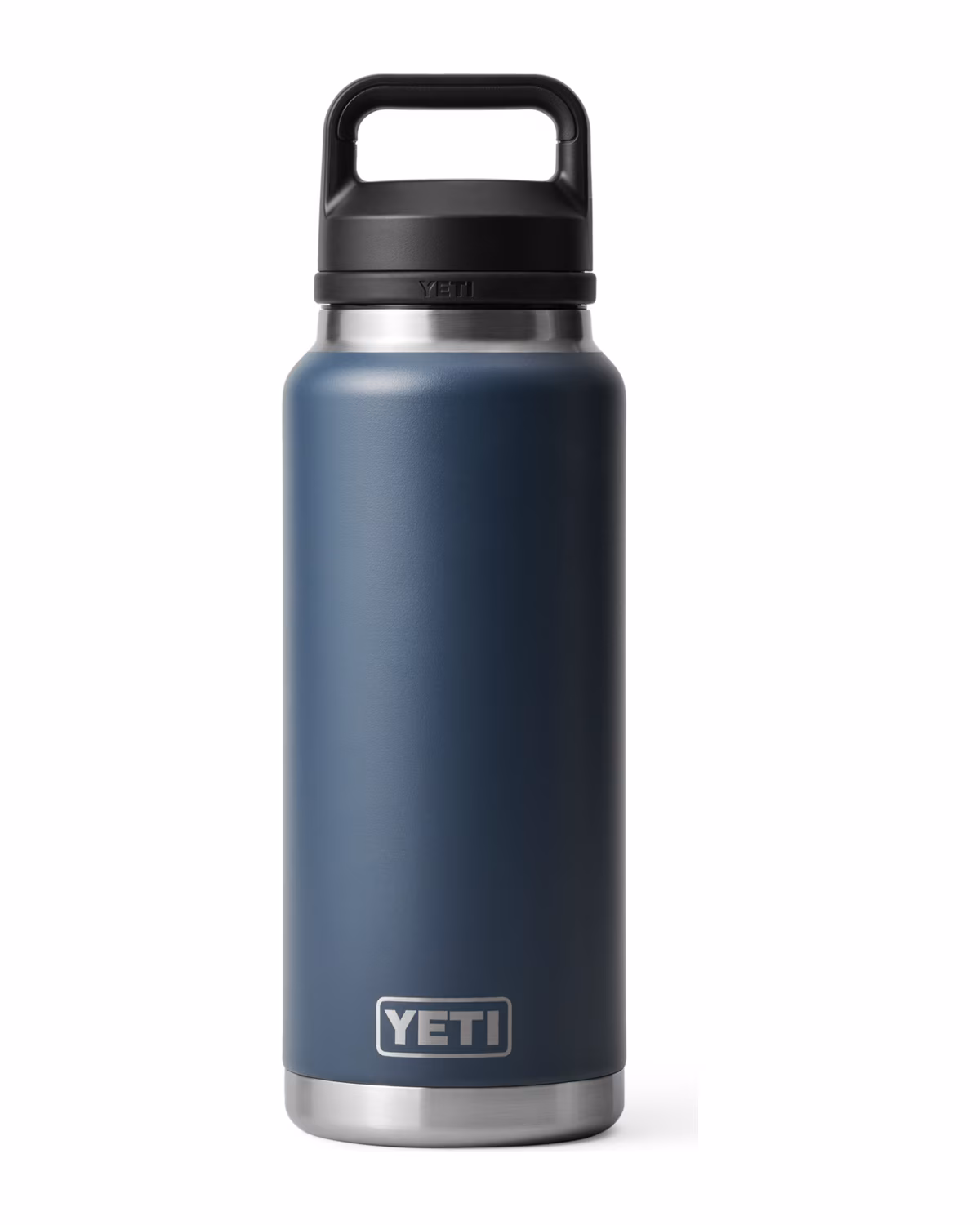 Yeti Rambler 36oz Water Bottle, Laser Engraved - Navy